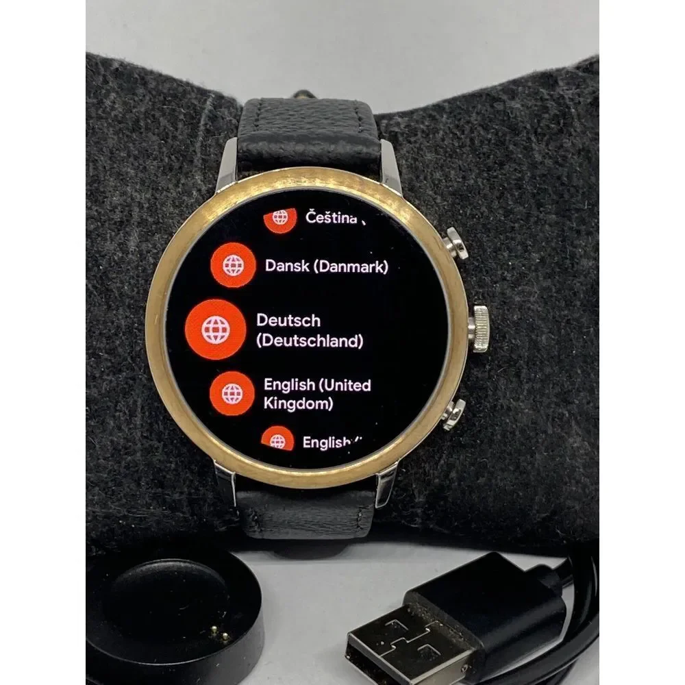 Fossil Gen 4 Authentic Digital Dial Smart Watch Custom Band FTW6016 LT341